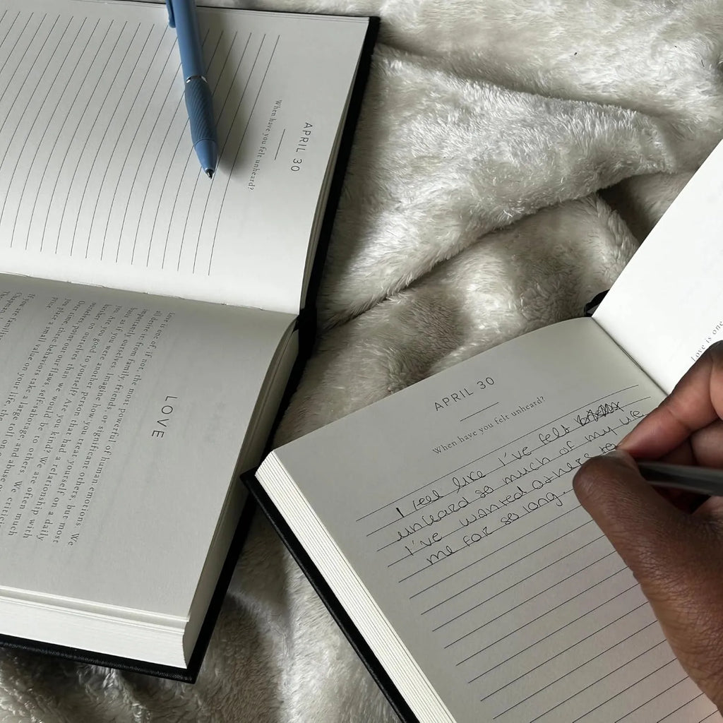 Diario Guidato Bloom: Amore, Crescita e Chiarezza Mentale Personale