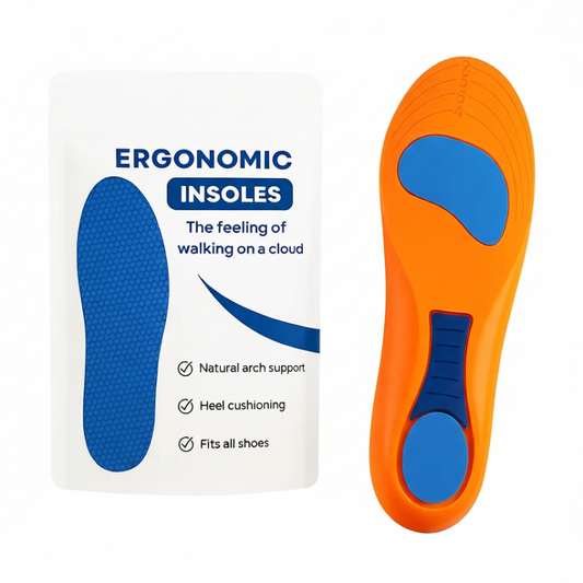 Pair of ergonomic insoles