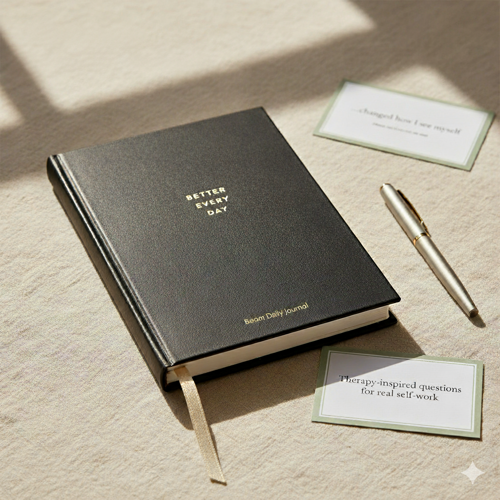 Diario Guidato Bloom: Amore, Crescita e Chiarezza Mentale Personale